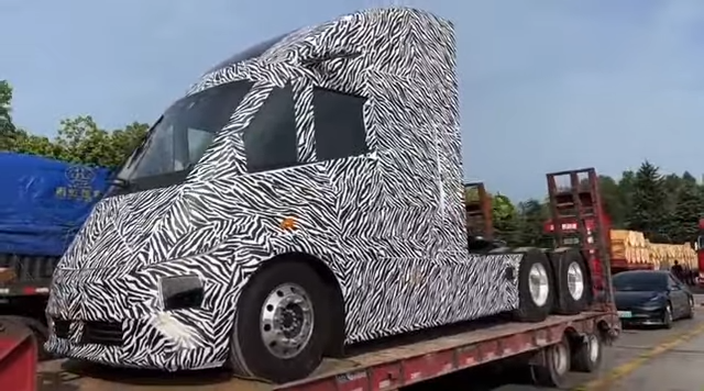 Fake Tesla Semi Truck